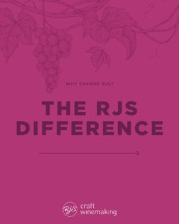 Why should RJS be your go-to winemaking kit?! Because of the RJS difference, of course!🥂

With authentic regional designations, higher-quality juice, national coverage, a broad portfolio of wine and Coopers Beer, and marketing support for our retailers, RJS is here to support all your crafting needs! 

#RJSCraftWine #Winemaking #ProudlyCanadian #SupportLocal #WineKits