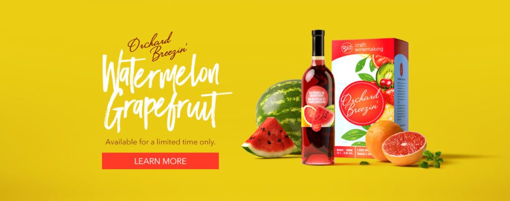Orchard Breezin' Limited Release Watermelon Grapefruit