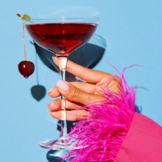 Here is something tart to capture your heart! 🍒🍷♥️

INGREDIENTS
2 oz Bordeaux-style Red Blend
0.5 oz cherry liqueur
0.5 oz sweet vermouth
Luxardo cherry for garnish

DIRECTIONS
1. Shake Bordeaux-style Red Blend, cherry liqueur, and sweet vermouth with ice.
2. Strain into a martini glass and garnish with a Luxardo cherry.

#CocktailoftheMonth #CherryCoded #Merlot #WineCocktail #CocktailLovers #ValentineCocktail #FrenchWine #CraftWine #CherryMartini