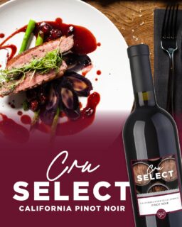 This New World California style Pinot Noir features a bouquet of rich tobacco and ripe dark cherries. The hint of oak and velvety tannins on the palate are a pleasant surprise.

Try pairing with duck breast and pomegranate citrus glaze or pancetta-wrapped grilled turkey! 🍷😋

Grab at a retailer near you! 🔗 Link in bio 

#RJSCraftWine #WineoftheMonth #FoodandWine #WinePairing #CruSelect #PinotNoir #RedWine #CraftWine #CanadianOwned #ProudlyCanadian #SupportLocal