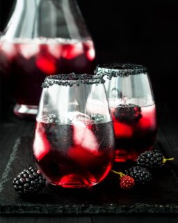 Do you dare try this Witches Brew Sangria?! 🧙🍷

INGREDIENTS
1 bottle of RJS Cru Select France Style Merlot
1/2 cup tart cherry juice
1/2 cup pomegranate juice
1/2 cup orange juice
24 ounces ginger beer
dry ice (for ambience not necessary)

GLASS GARNISH 
Fruit of your choice, we recommend pitted cherries, raspberries, blackberries, and orange slices
Black sugar rimmer (you can buy or make yourself)

DIRECTIONS
1. Combine all ingredients into your favourite cauldron (punch bowl/large pitcher etc.)
2. Stir well and add in fresh fruit. Set aside.
3. In a small bowl or plate, pour your sugar. Add a small drop of black food colouring to sugar and mix well.
4. Wet rim of glasses, dip and spin glasses till rim is coated.
5. Fill glasses with your brew and enjoy!🥂

#CocktailoftheMonth #FrenchWine #WineCocktail #CocktailLovers #FallCocktail #HalloweenCocktail #CraftWine #Sangria #RedWine #RedWineCocktail