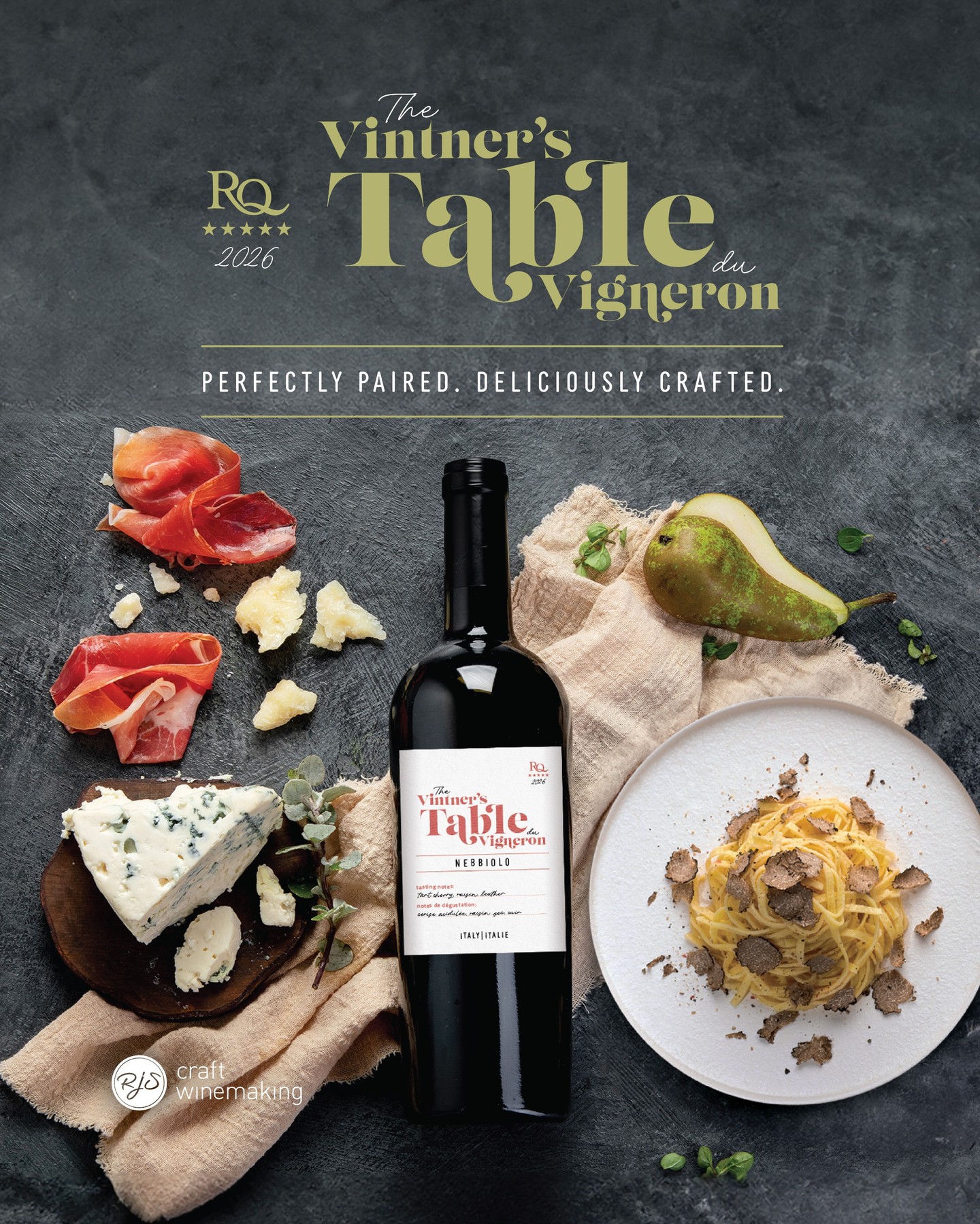 Looking for a little Holiday cooking inspiration? Check out our deliciously inspired cookbook over at rjscraftwinemaking.com 

Let us know which recipes you'll be creating this holiday season! 🔗 Link in bio

#RJSCraftWine #FoodandWine #WinePairing #RQ26 #CraftWine #CanadianOwned #ProudlyCanadian #SupportLocal