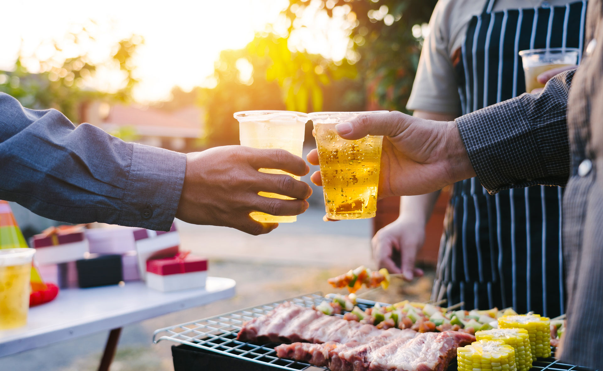 craft beer summer bbq party