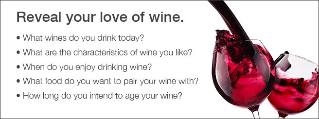 Reveal your love of wine.